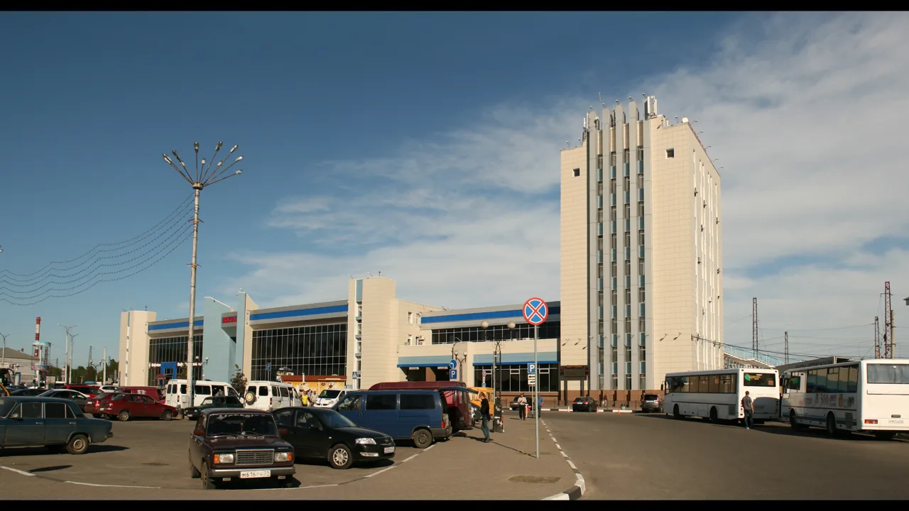 Belgorod railway station and the square in front of it, Belgorod, Russia (file photo). This photo does not depict any event reported in this article.