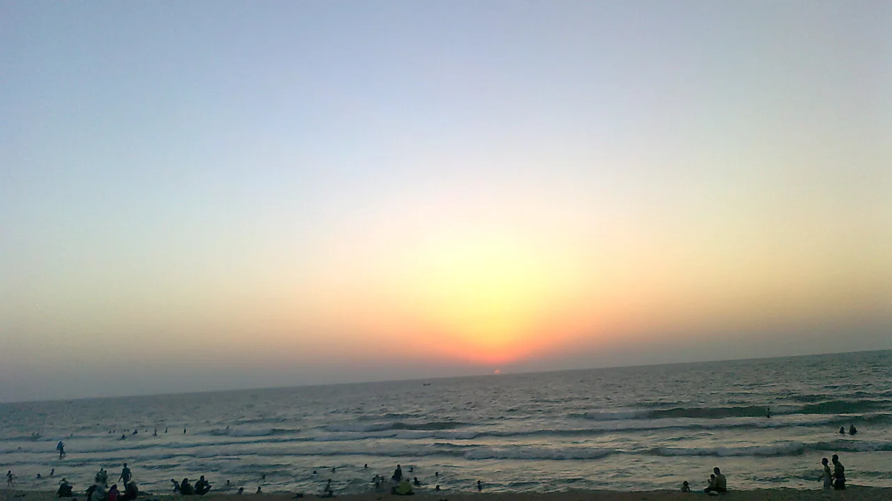 Sunset over the Mediterranean at Deir al-Balah beach, Gaza (file photo). This photo does not depict any event reported in this article.