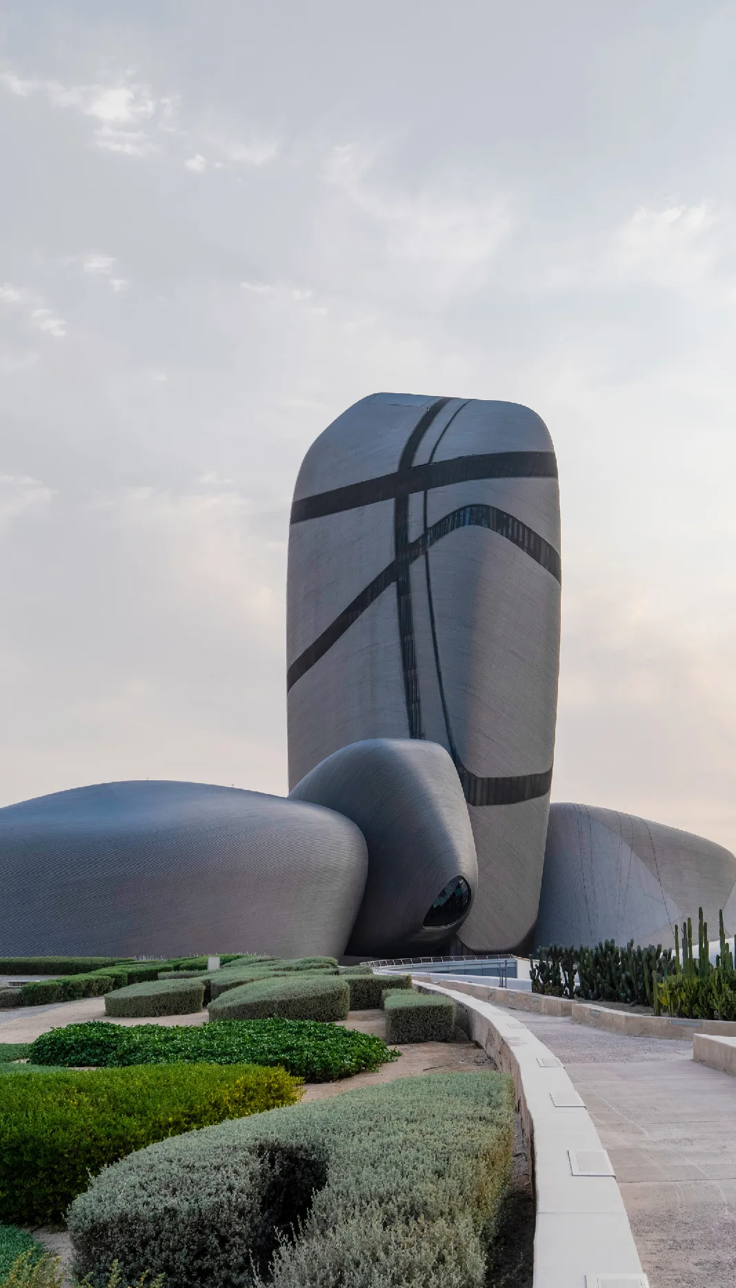 The King Abdulaziz Center for World Culture (Ithra) in Dhahran, Saudi Arabia (file photo). This photo does not depict the Aramco building or any event reported in this article.