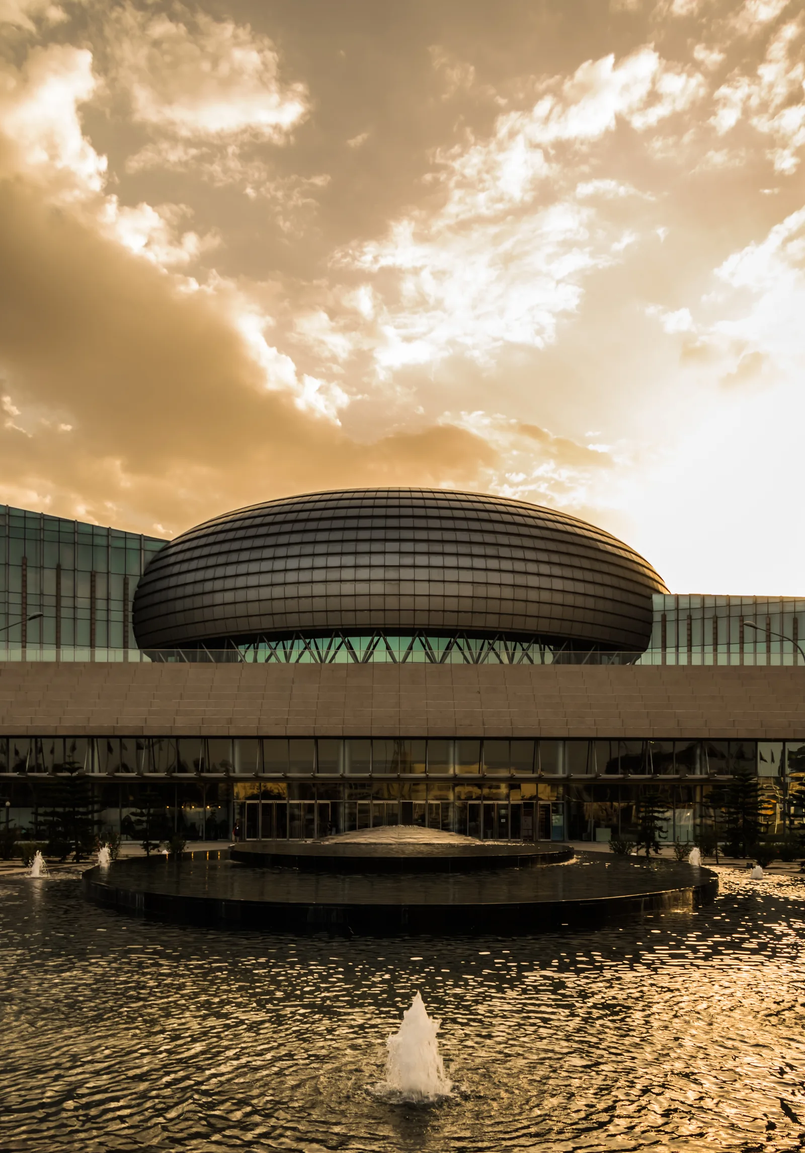 The African Union Conference Centre in Addis Ababa, Ethiopia. Generic file photo — it does not depict the events described in this article. — Image: Andrew Moore / Wikimedia Commons (CC BY-SA 2.0)