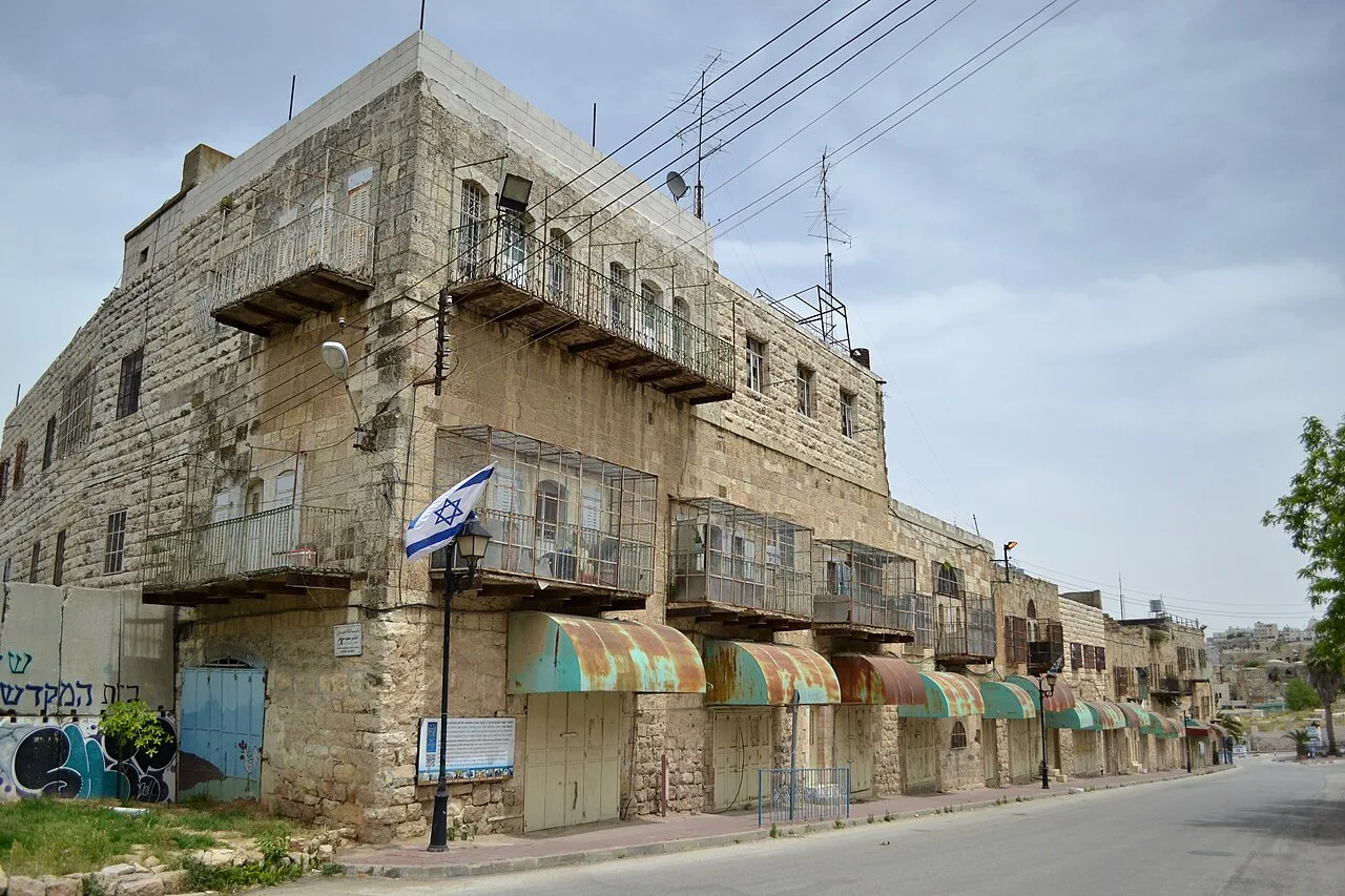 Shuttered shops along Al-Shuhada Street in Hebron's Old City, occupied West Bank (file photo, 2016). This photo does not depict any event reported in this article.