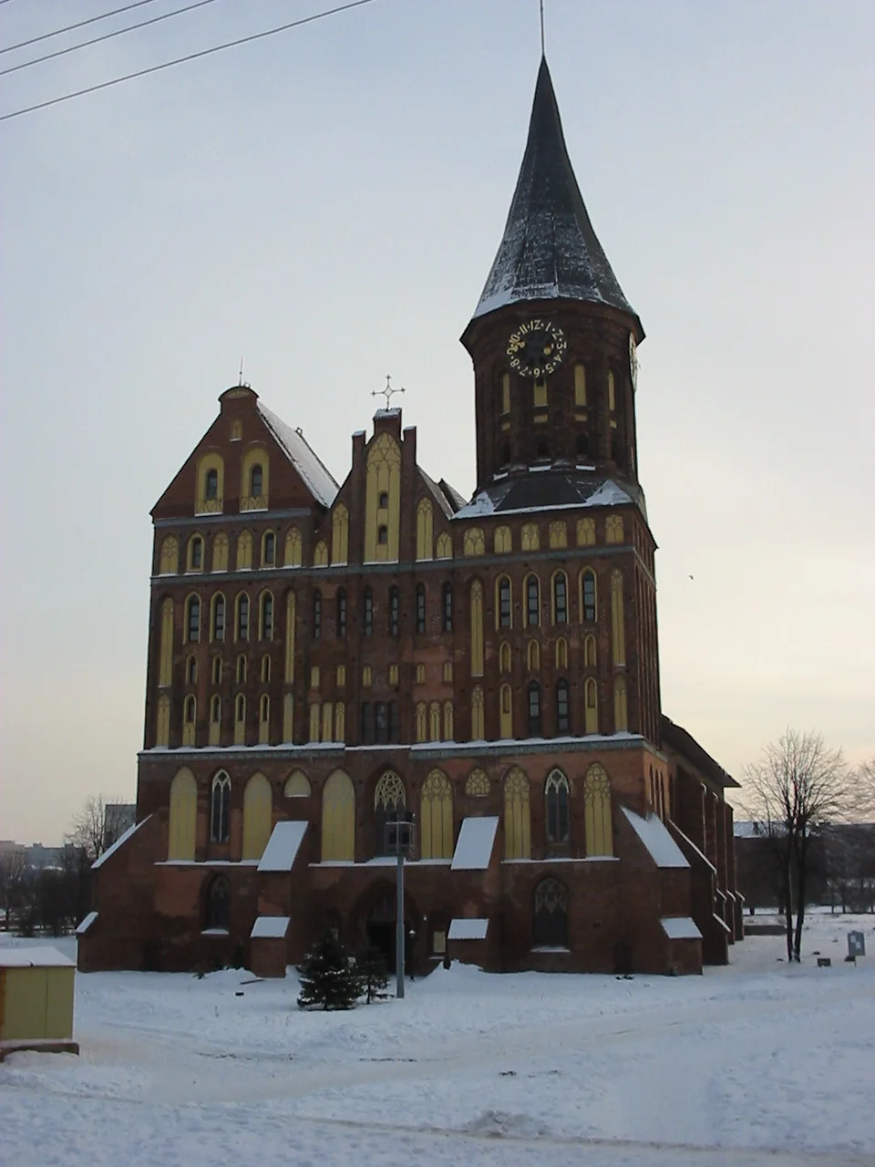 The Königsberg Cathedral in Kaliningrad, Russia. This photo does not depict the diplomatic exchange described in this article.