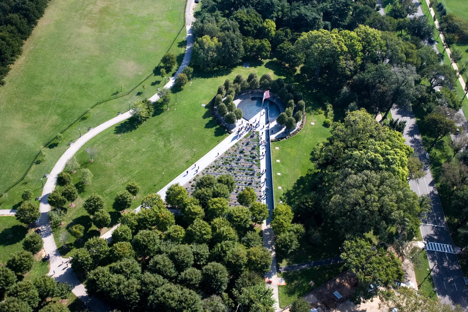 The Korean War Veterans Memorial in Washington, D.C. - Photo: Carol M. Highsmith / Library of Congress (public domain)