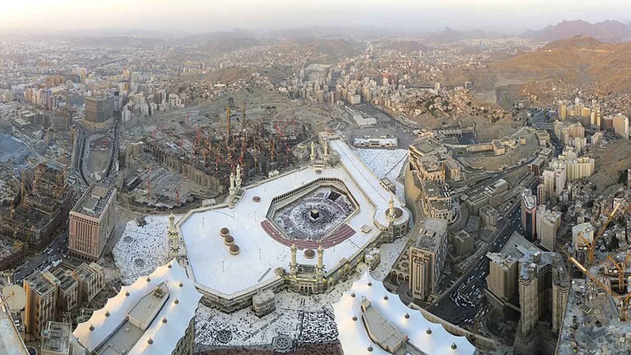 Panoramic view of Makkah, Saudi Arabia, January 2012. File photo — it does not depict the events described in this article.