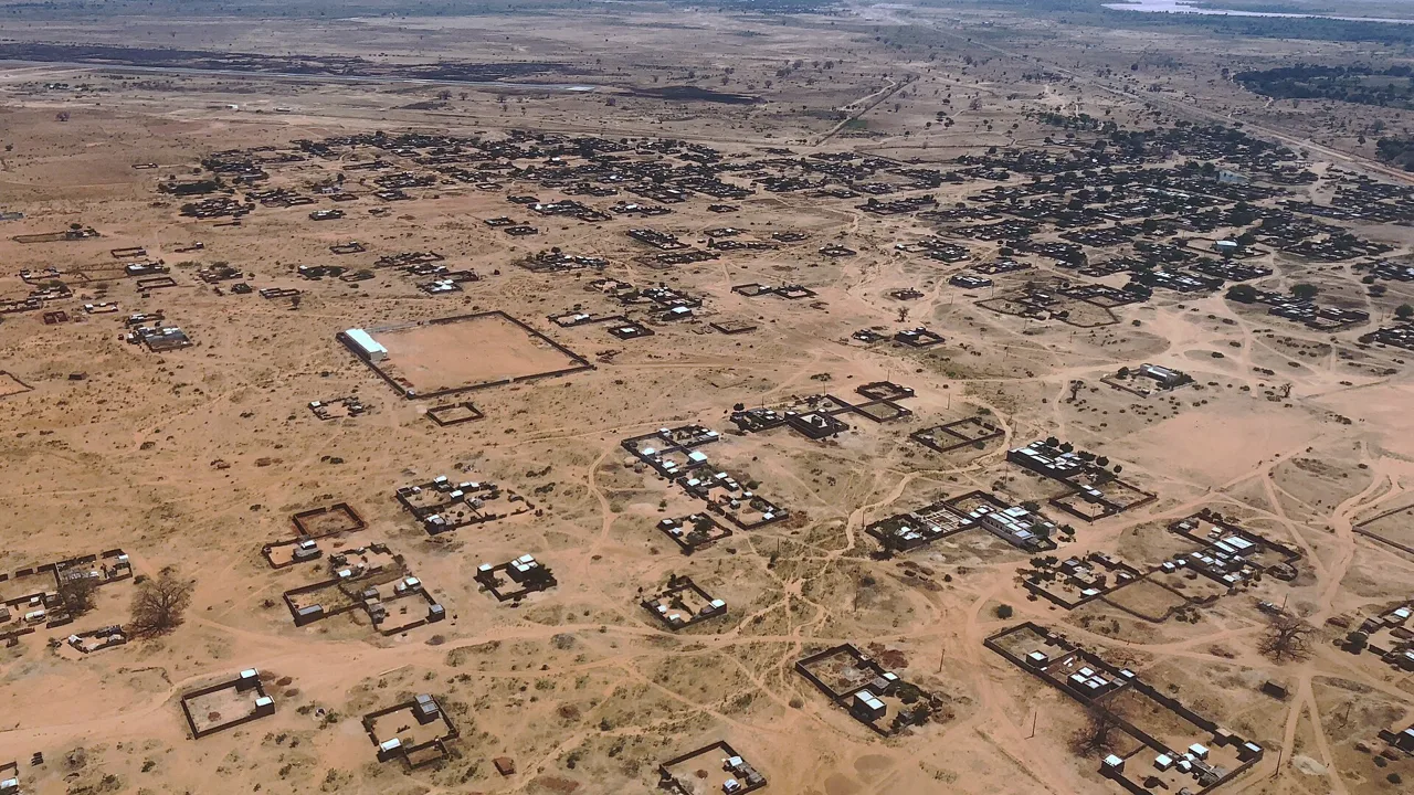 A suburb of Nyala, South Darfur (file photo). In Nyala, the share of children needing treatment for severe acute malnutrition more than doubled between January and August, the IPC said. This photo does not depict any event reported in this article.