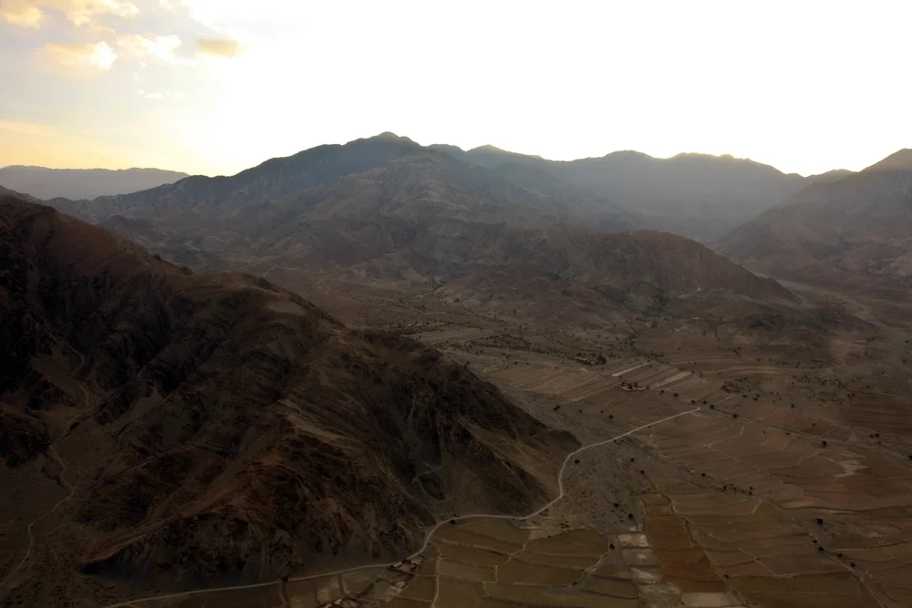 The mountainous Kunar valley in eastern Afghanistan, near the border with Pakistan. Generic photo; it does not depict the events described in this article.