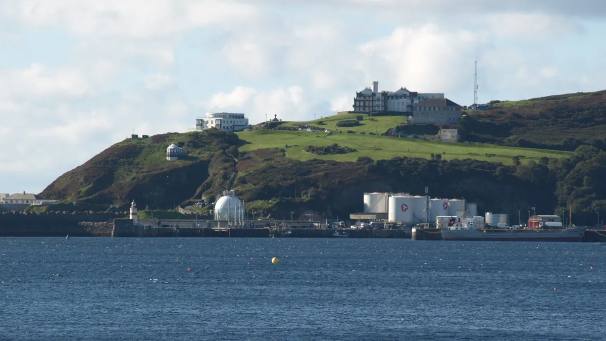 Fuel storage tanks at a harbour (file photo). This photo does not depict any facility or event reported in this article.