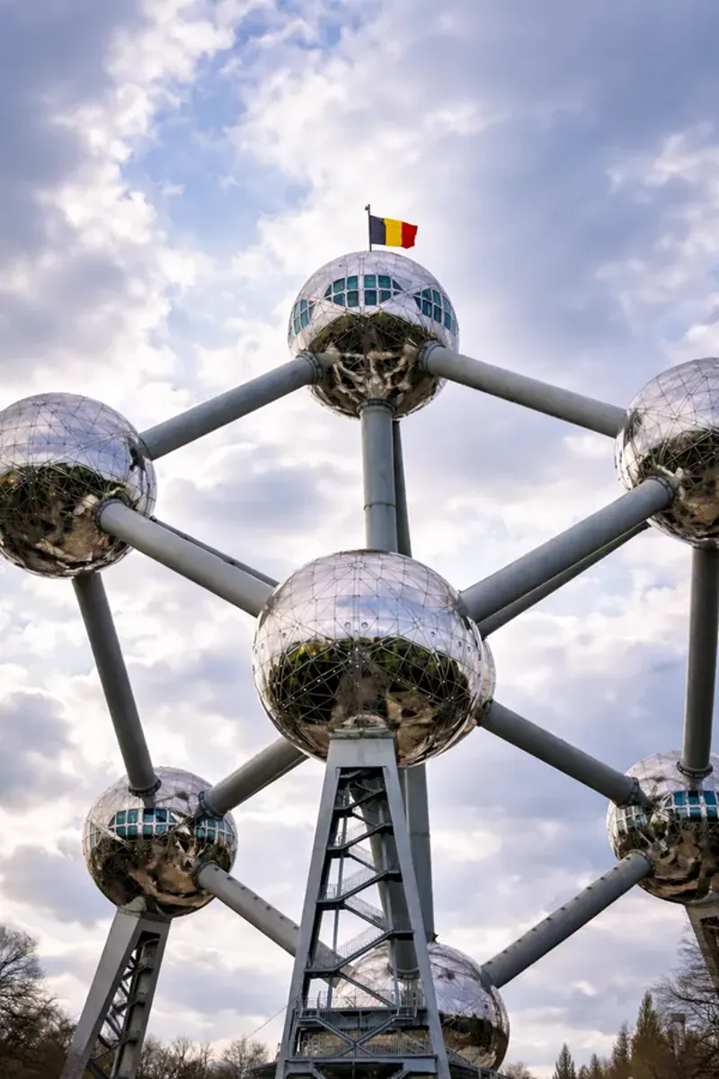 The Atomium monument in Brussels. Photo: Pexels