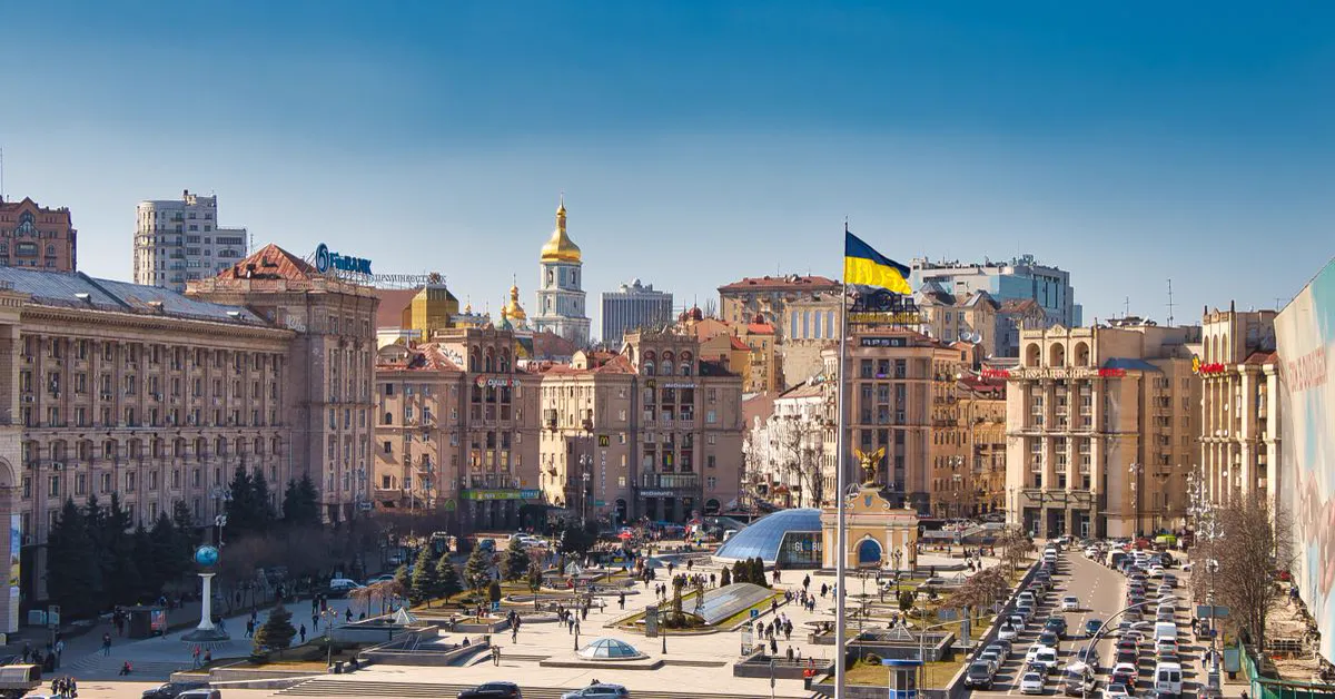 Maidan Nezalezhnosti (Independence Square) in Kyiv. Photo: Pexels
