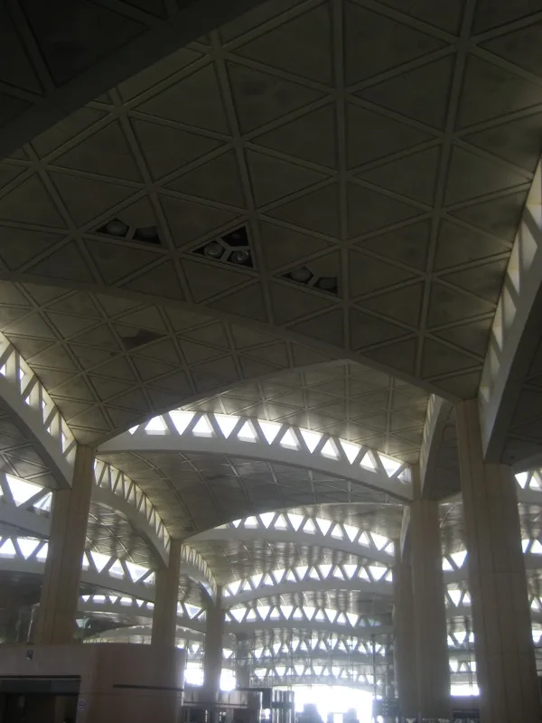 Inside a terminal at Riyadh's King Khalid International Airport (file photo). This photo does not depict any event reported in this article.