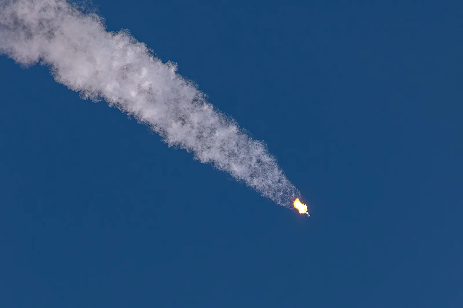 A Falcon 9 rocket carrying Starlink satellites climbs after launch from Cape Canaveral Space Force Station, Florida (file photo). This photo does not depict any terminal, unit or event reported in this article.