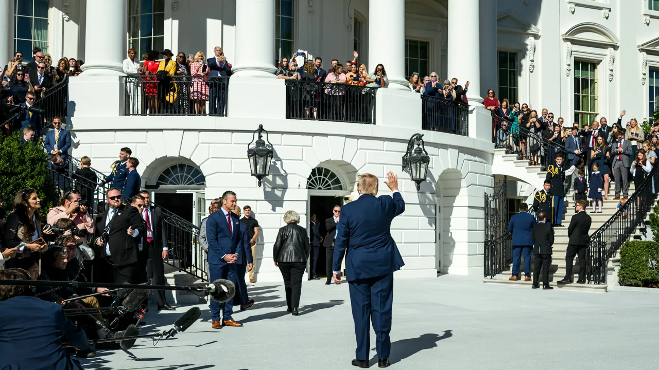 President Donald Trump at the White House in Washington (file photo, October 6, 2026). This photo does not depict any event reported in this article.