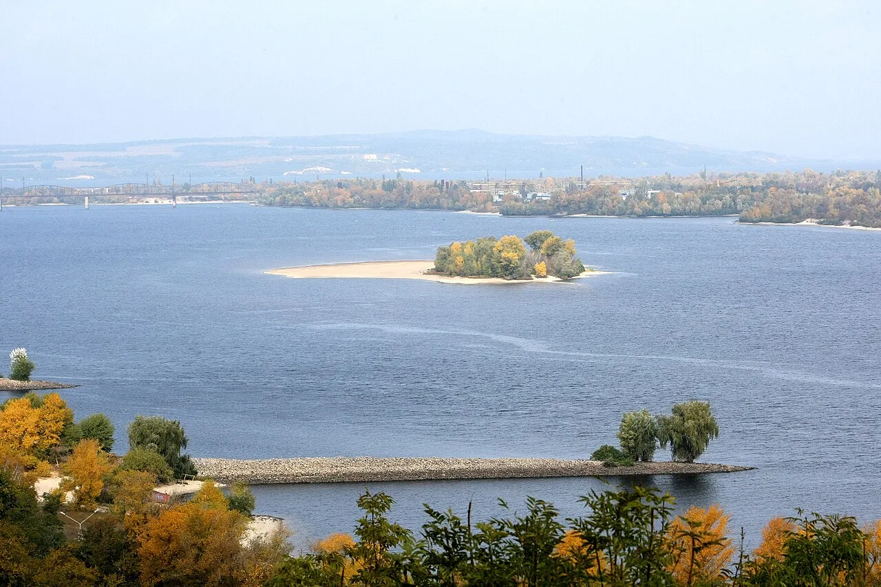 The Dnipro River near Kaniv, Ukraine (archive photo, 2013). This photo does not depict the reported events.