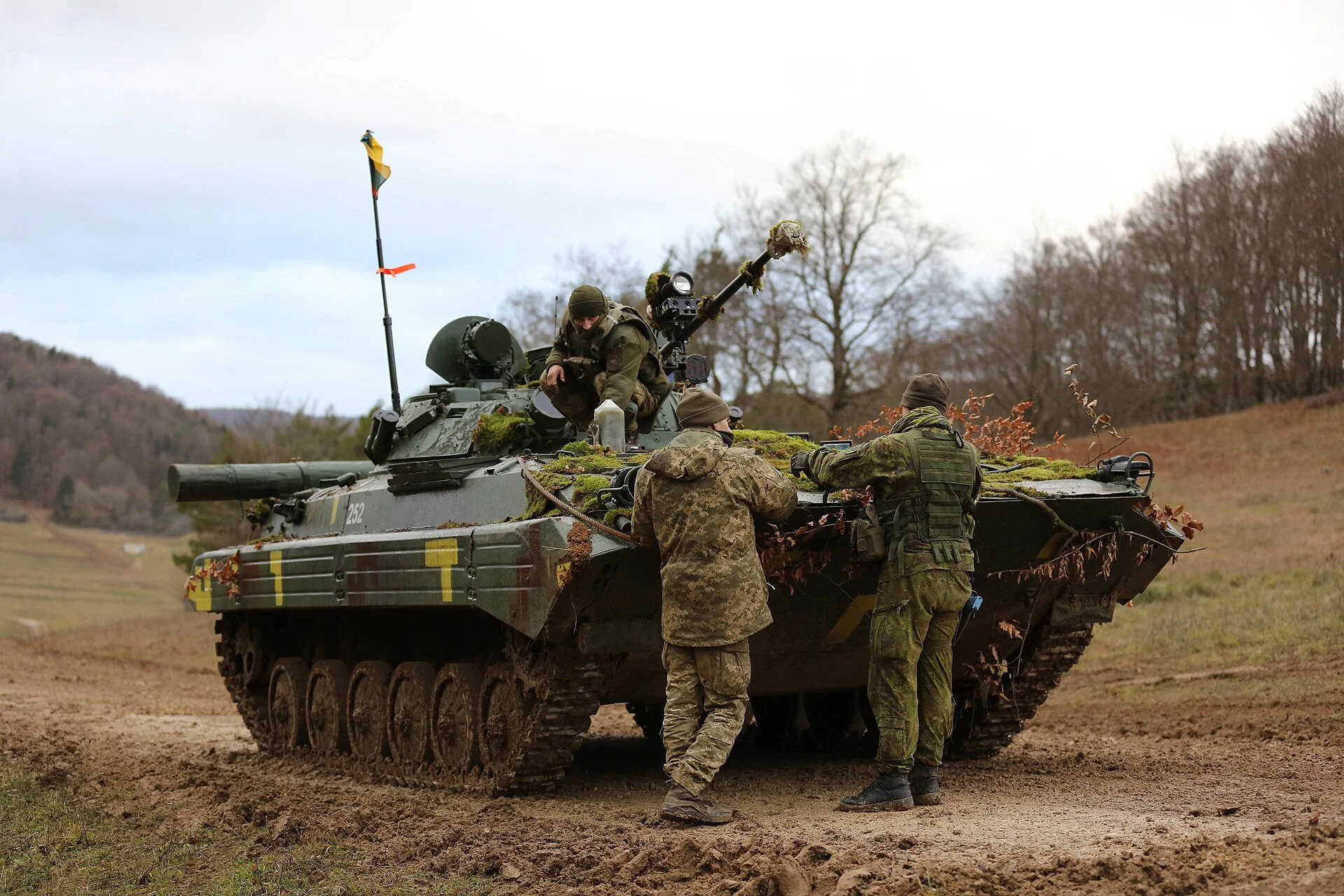 Ukrainian troops during a 2018 training exercise in Germany. Generic file photo — it does not depict Operation Vivaldi or the events described in this article.